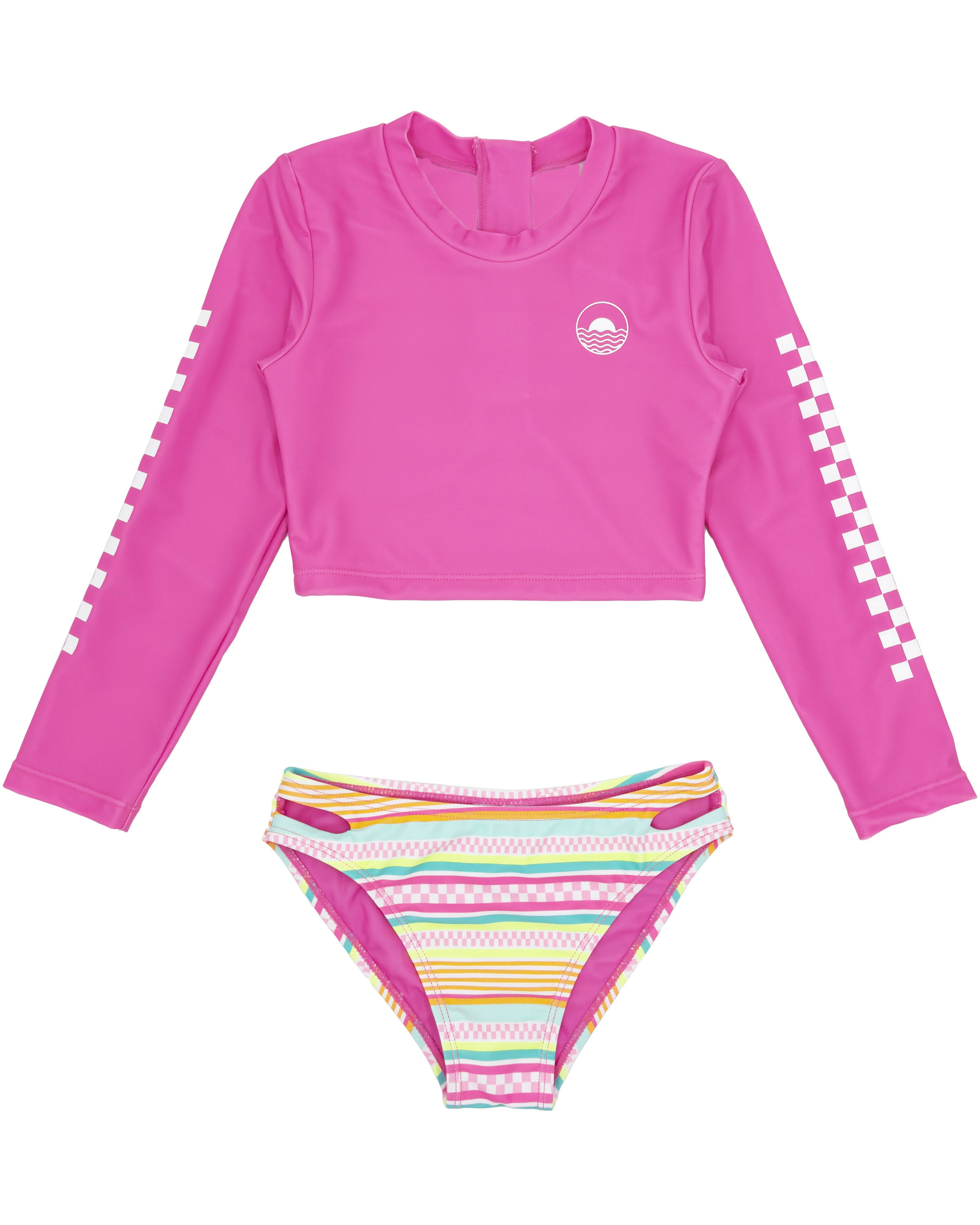 Girl's Waves 4 Days L/S Rash-Kini – Feather 4 Arrow
