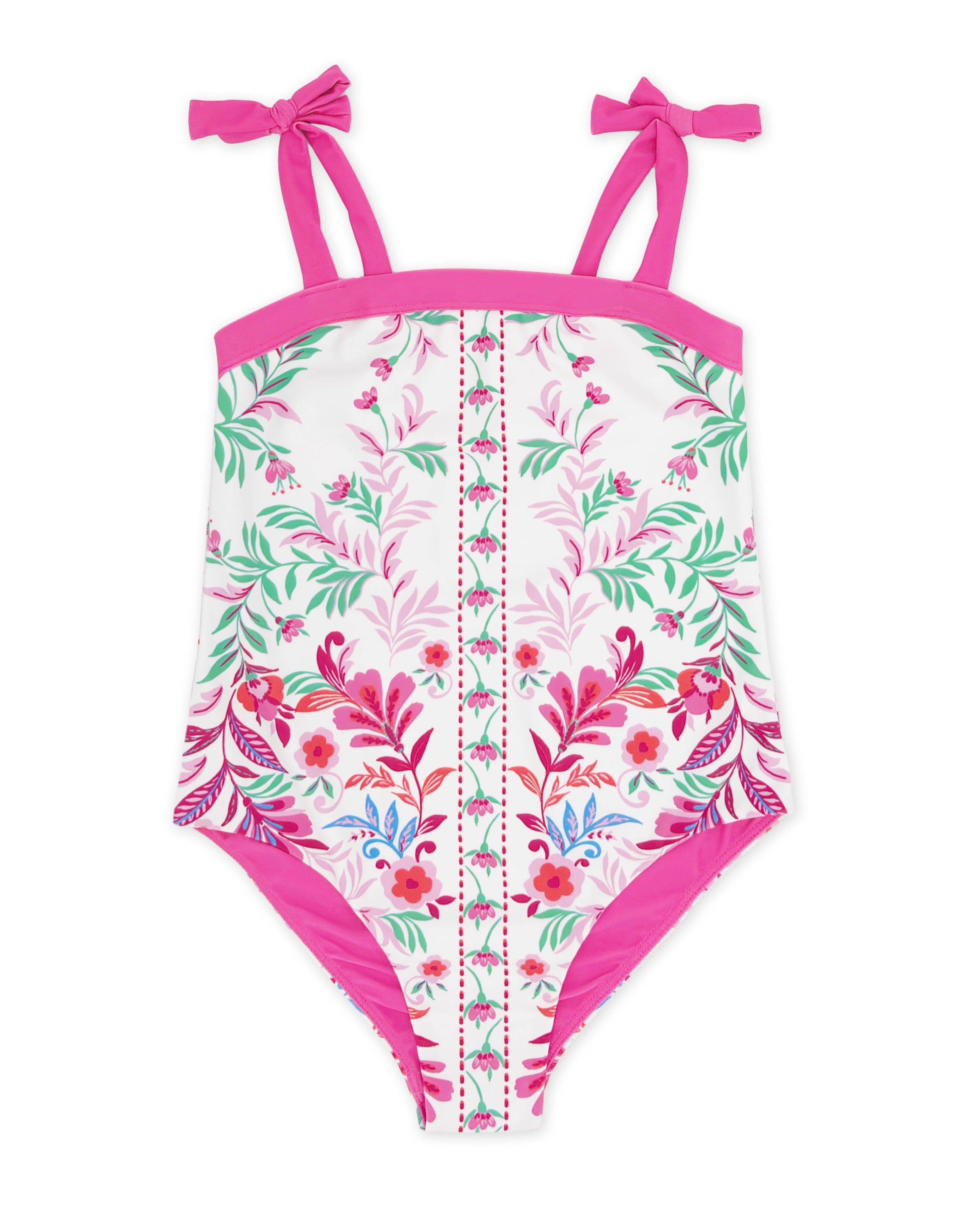Girl's Shelly One-Piece - Seabreeze – Feather 4 Arrow
