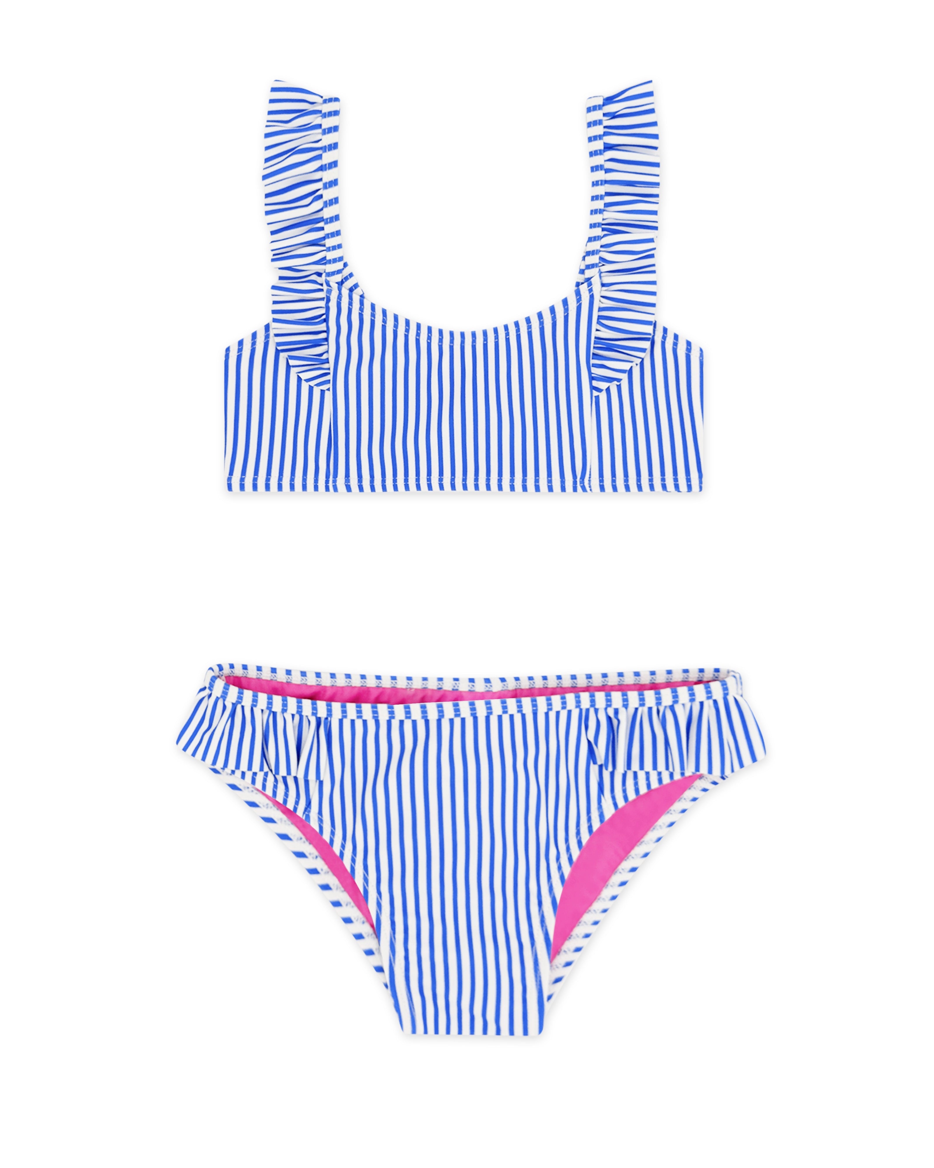 Happy Cherry 4-teiliges Bikini-Set Für Mädchen – Mit Verstellbaren Trägern, Herausnehmbaren Polstern Und Tropical Print, Inkl. Cover-Up Und Strandrock – Perfekt Für Sommer & Strandurlaub