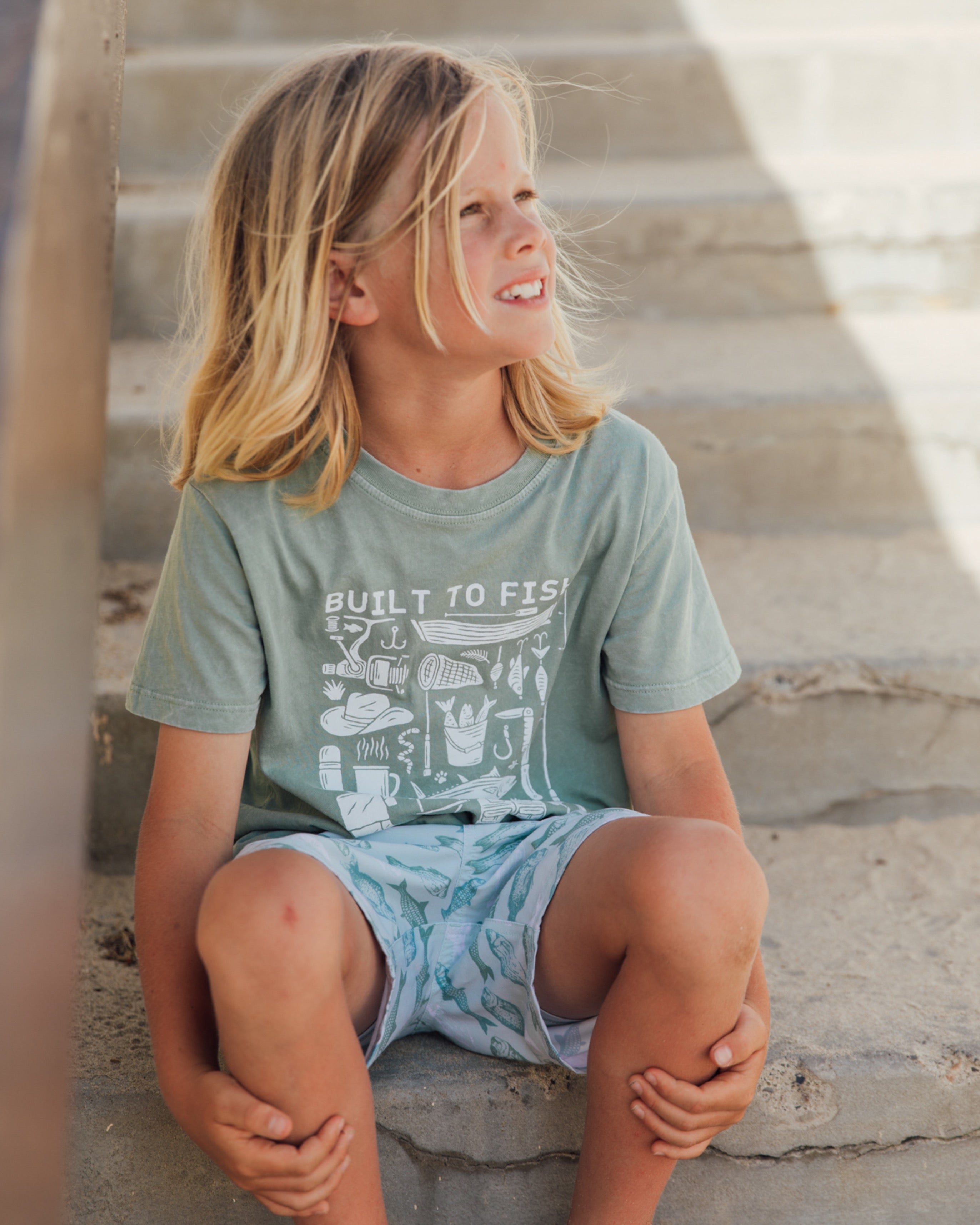 Boy's Vintage Tee - Fishing Adventure – Feather 4 Arrow