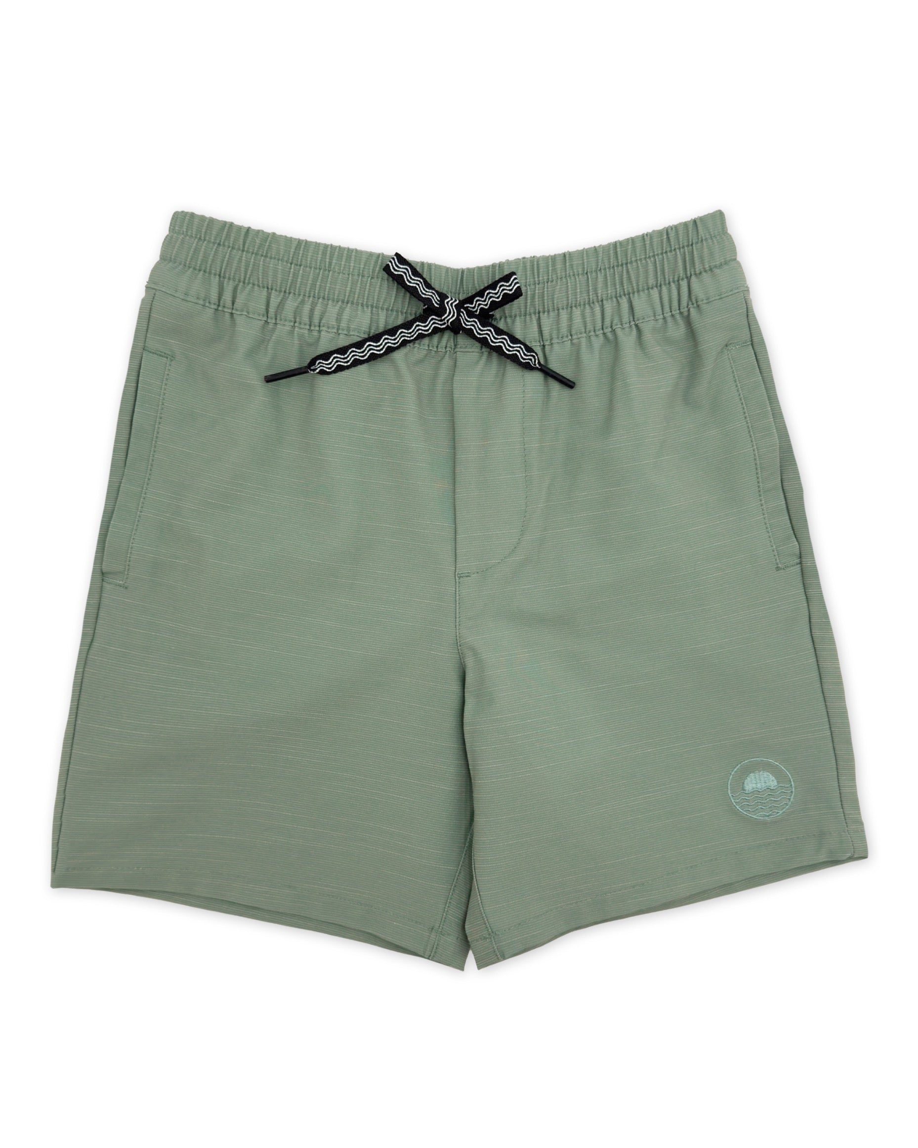 Boy's Buckle Up Hybrid Short - Mineral Green – Feather 4 Arrow