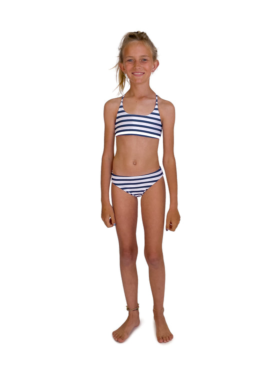 Seaside Stripe Waverly Reversible Bikini