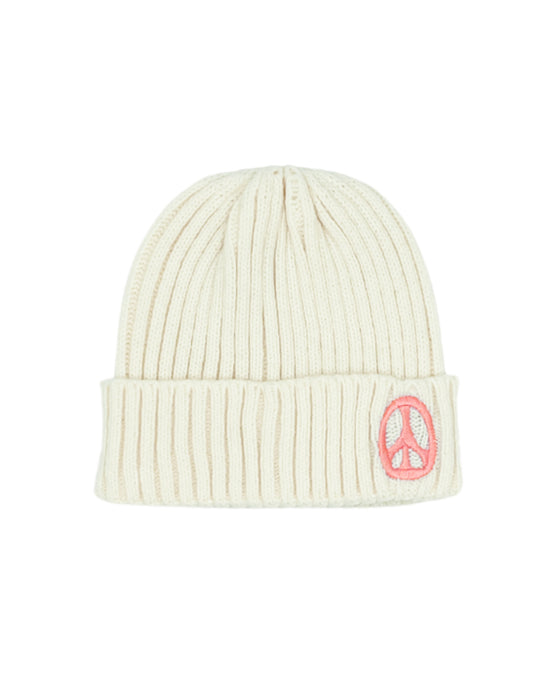 Load image into Gallery viewer, Peace &amp;amp; Love Beanie
