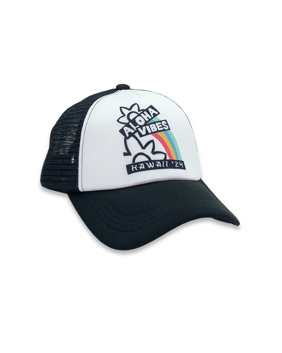 Load image into Gallery viewer, Aloha Vibes Trucker Hat
