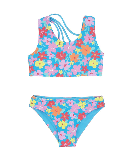 Springtime Floral Reversible Bikini