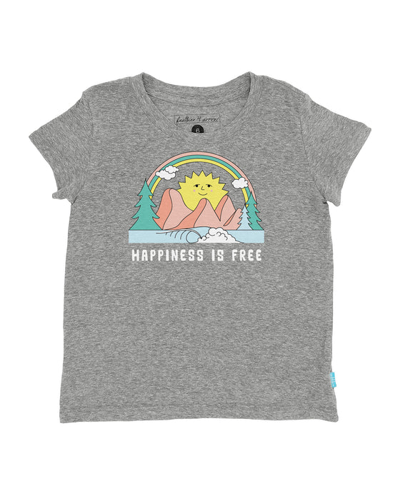 HAPPINESS IS FREE EVERYDAY TEE