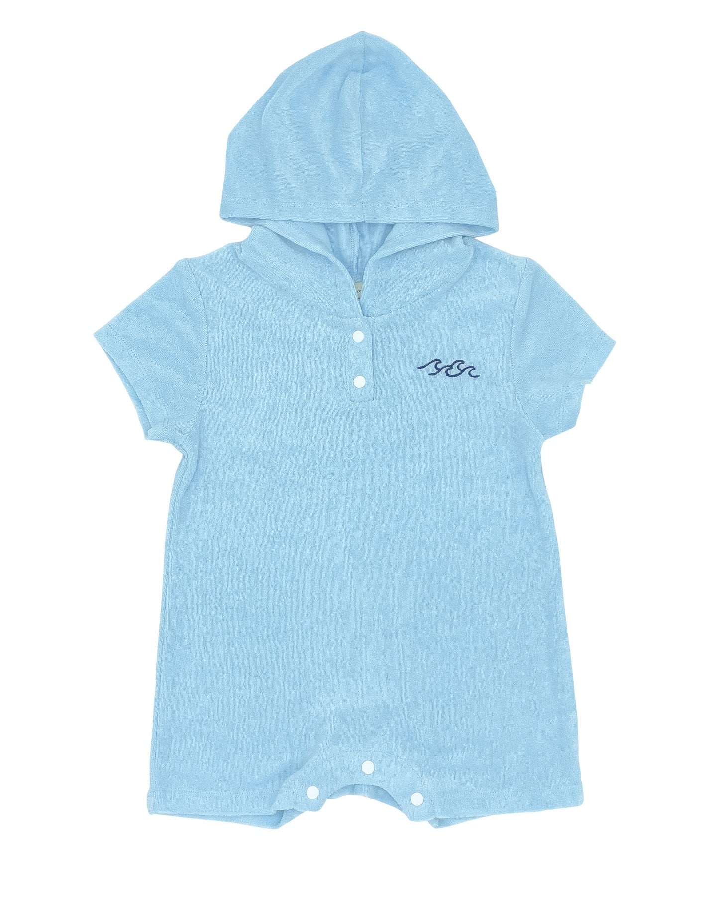 Load image into Gallery viewer, Finn Baby Hooded Romper
