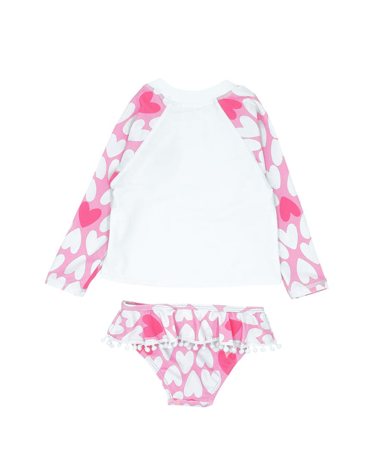 Load image into Gallery viewer, Fun In The Sun Baby Two-Piece Swimsuit
