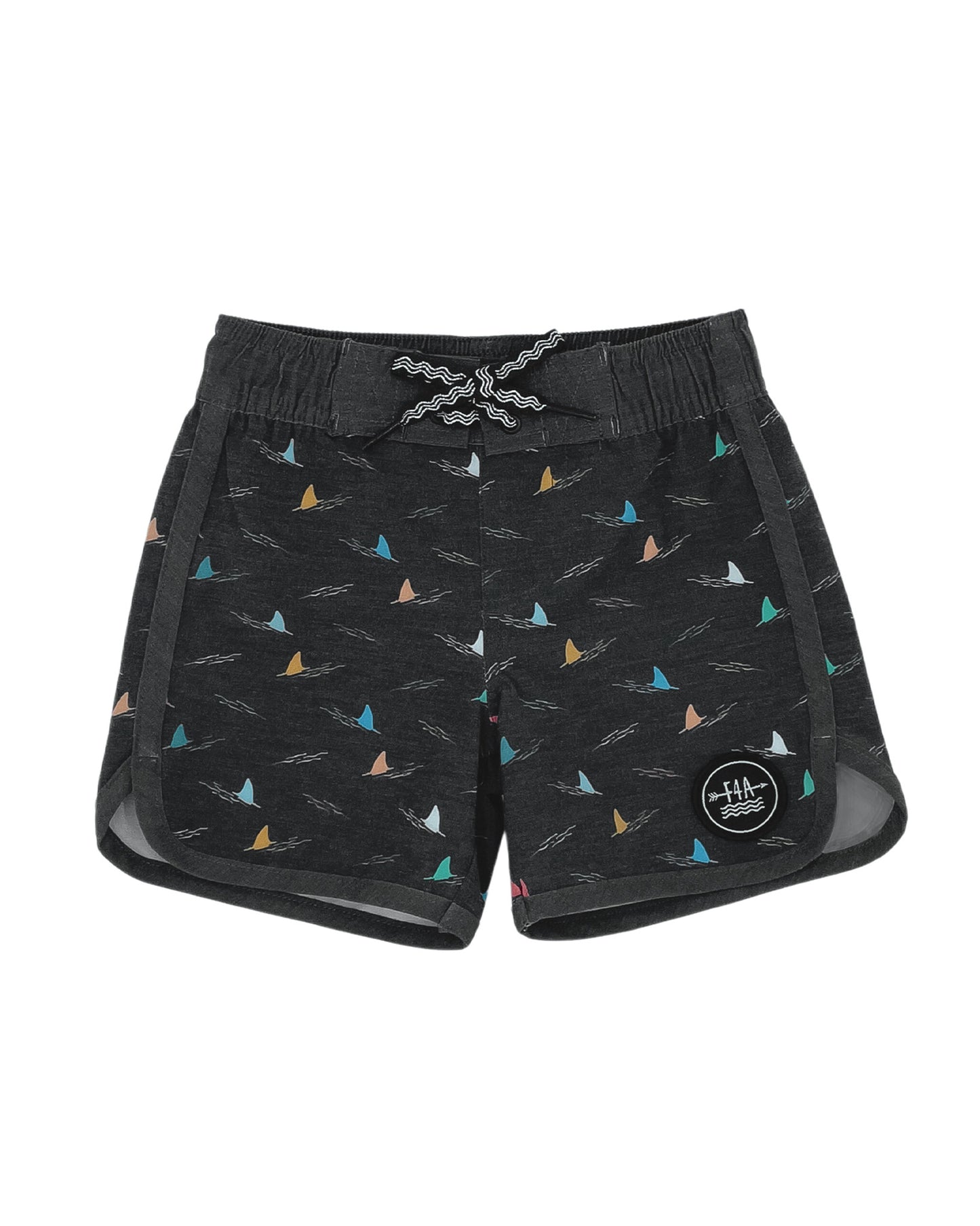 Load image into Gallery viewer, Shark Fin Baby Boardshort
