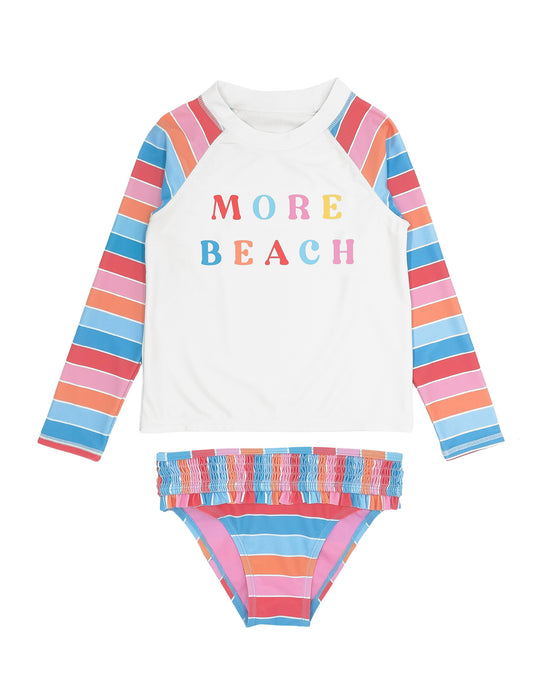 Load image into Gallery viewer, Lei Lei L/S Baby Two-Piece Swimsuit
