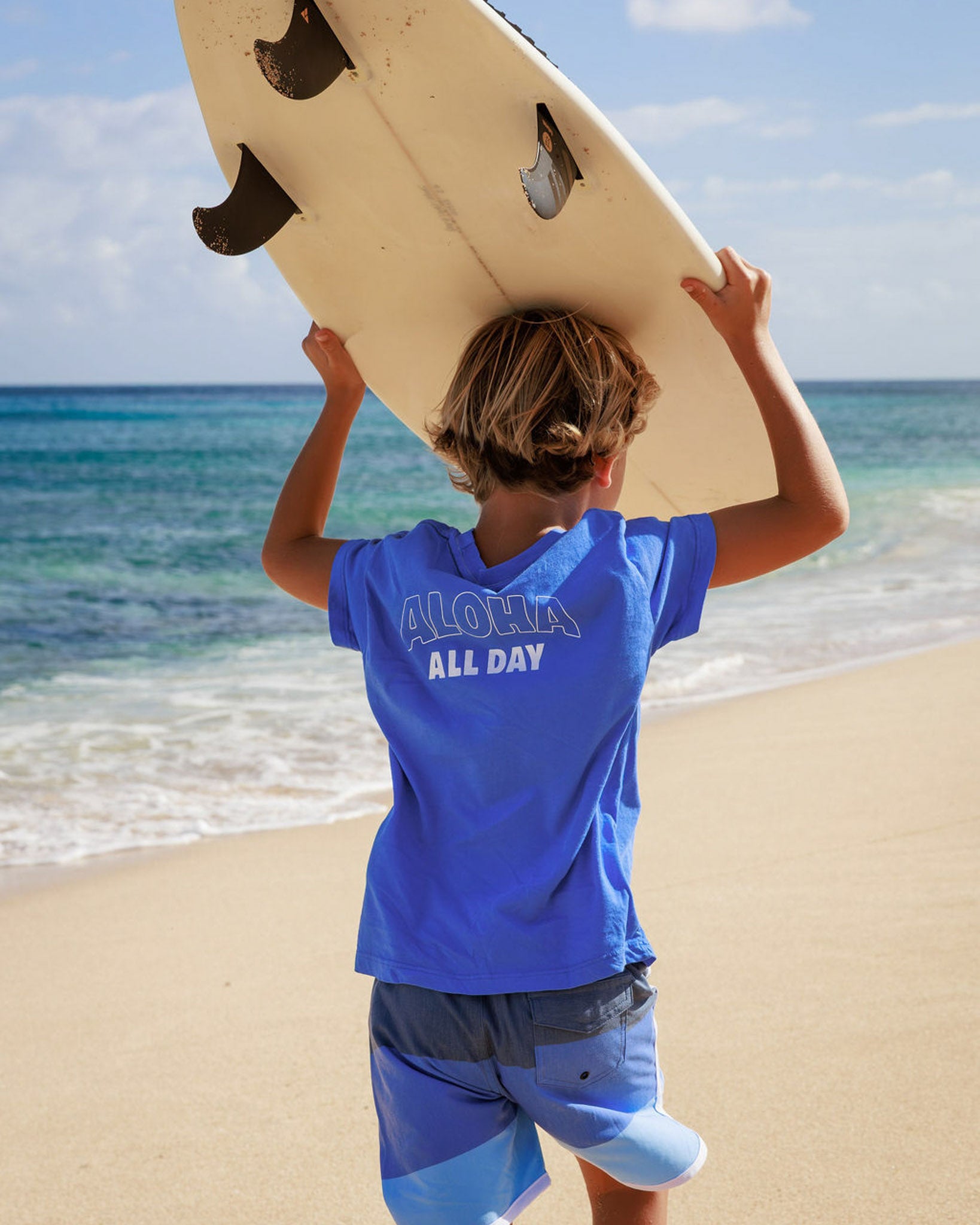 Boy's Vintage Tee - Aloha All Day – Feather 4 Arrow