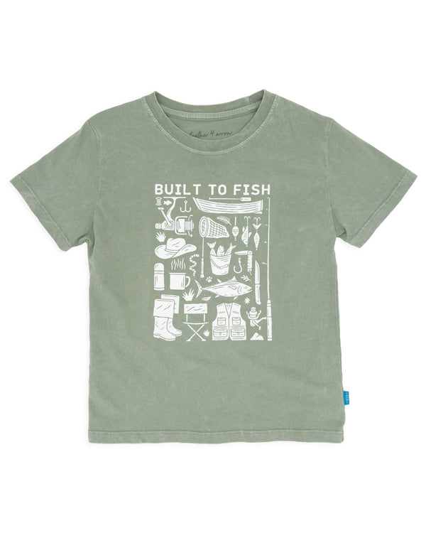 Vintage Tee - Fishing Adventure - Feather 4 Arrow