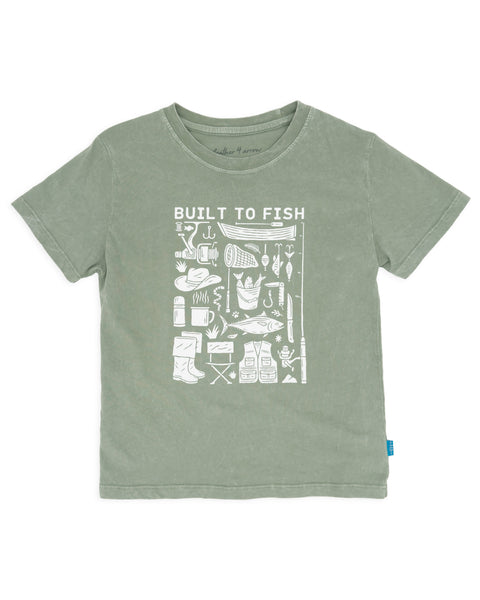 Boy's Vintage Tee - Fishing Adventure – Feather 4 Arrow