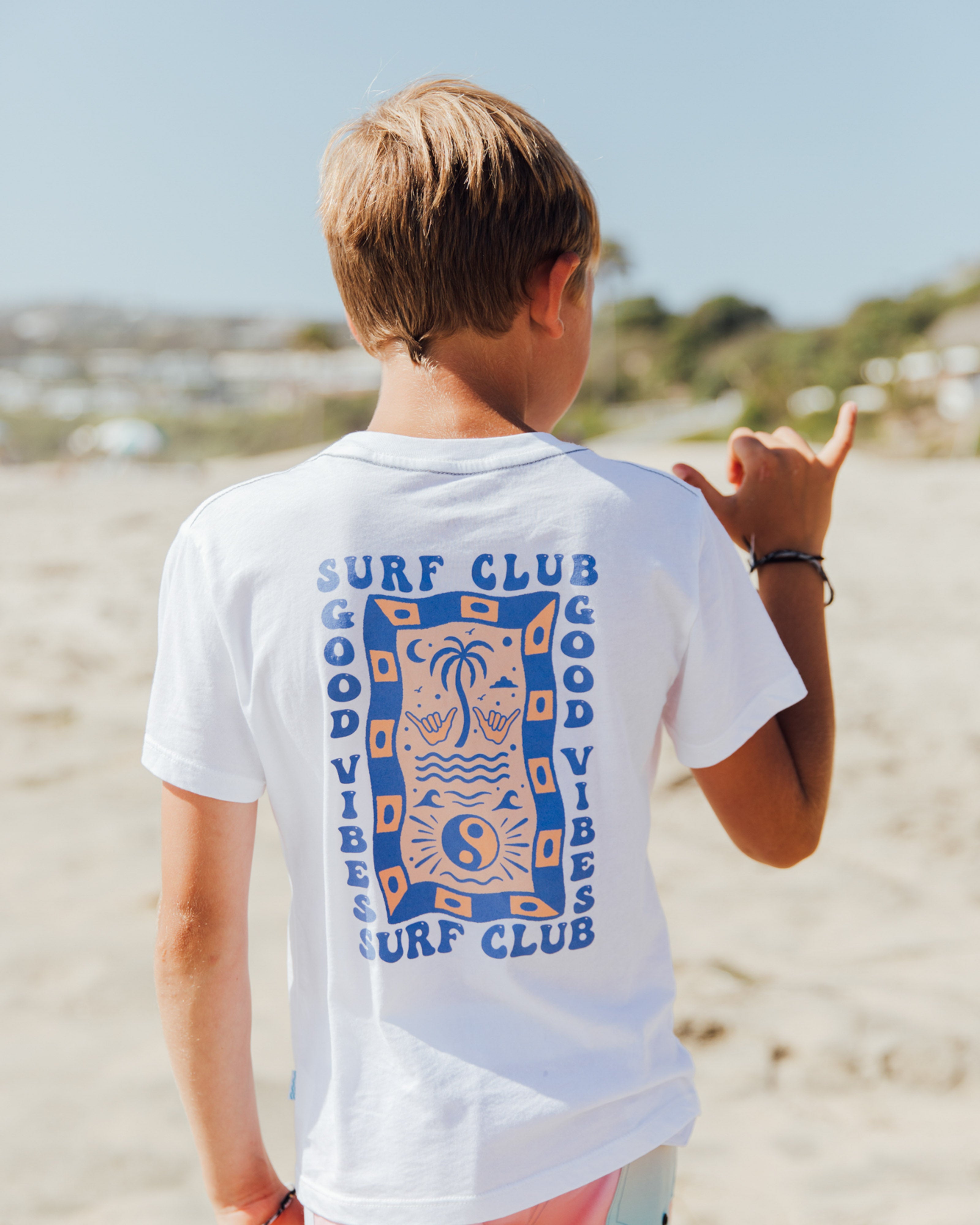 Boy's Vintage Tee - Surfcation – Feather 4 Arrow