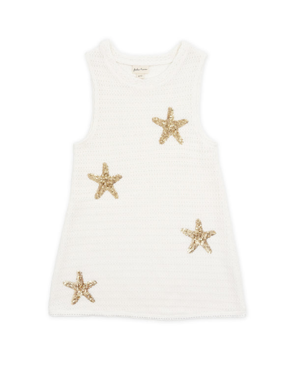 Island Escape Dress - Sea Stars - Feather 4 Arrow