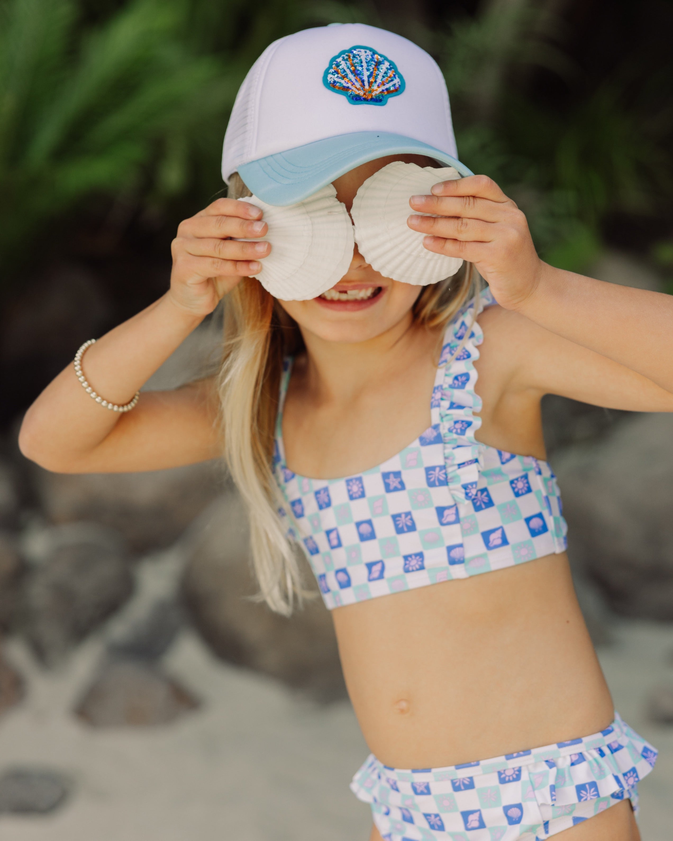 Happy Daze Bikini - Island Check - Feather 4 Arrow