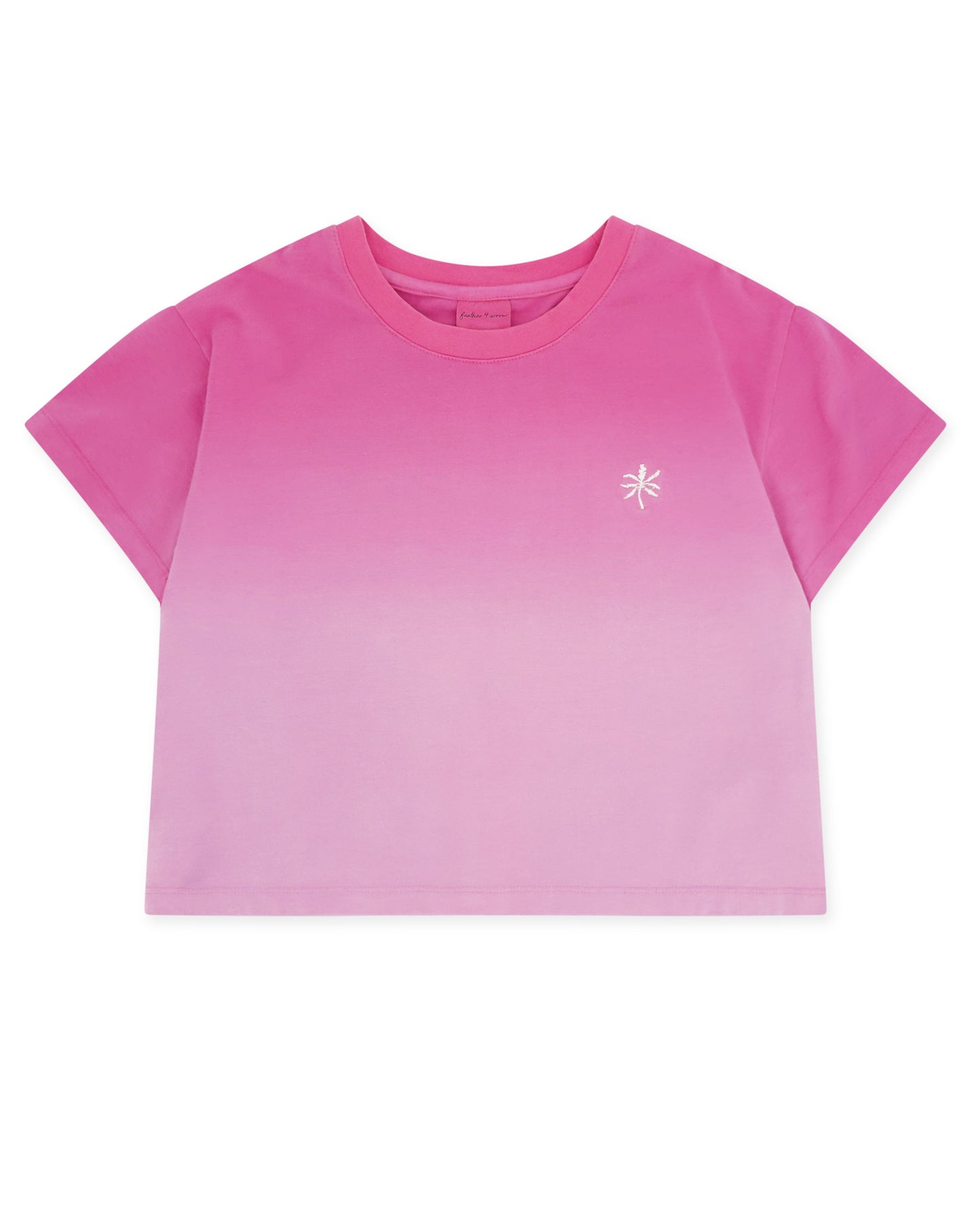 Boxy Tee - Pink Sunset - Feather 4 Arrow