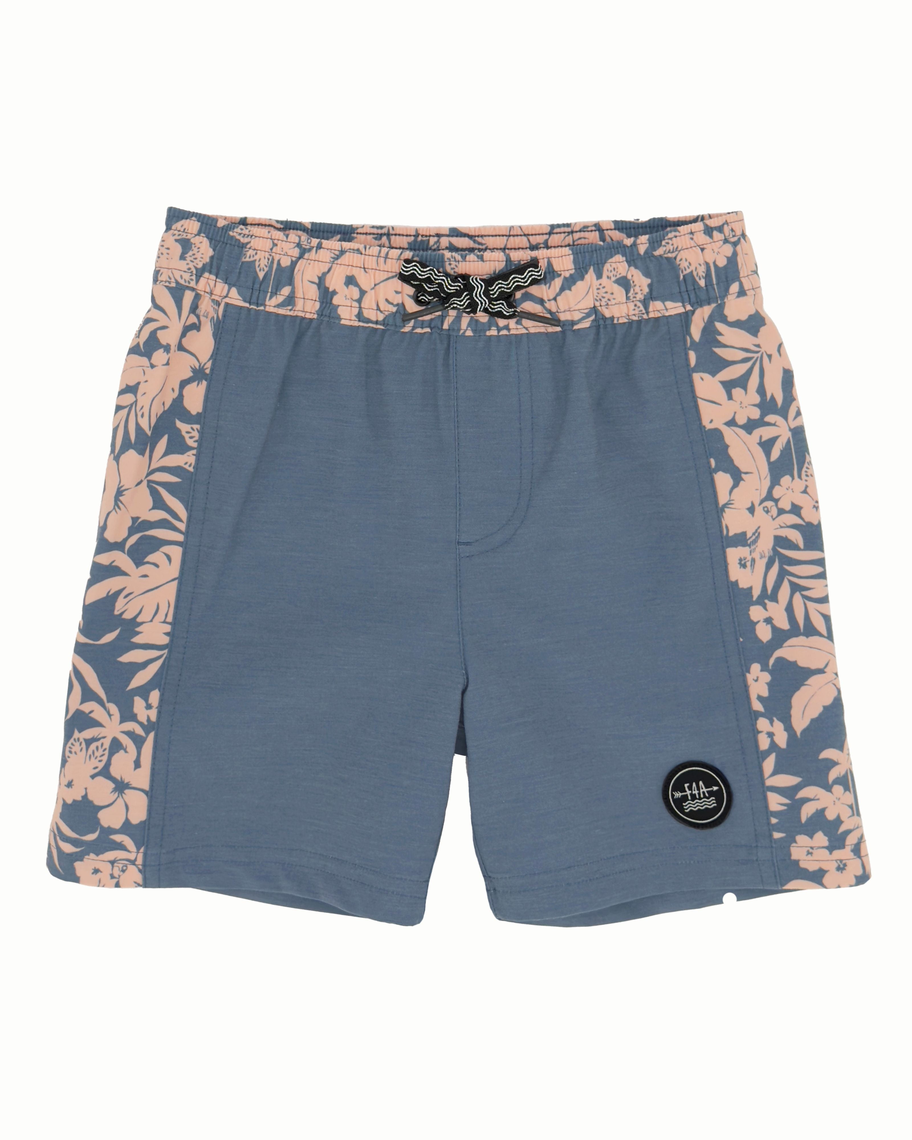 Boy's Classic Boardshort - Tropical Panel – Feather 4 Arrow
