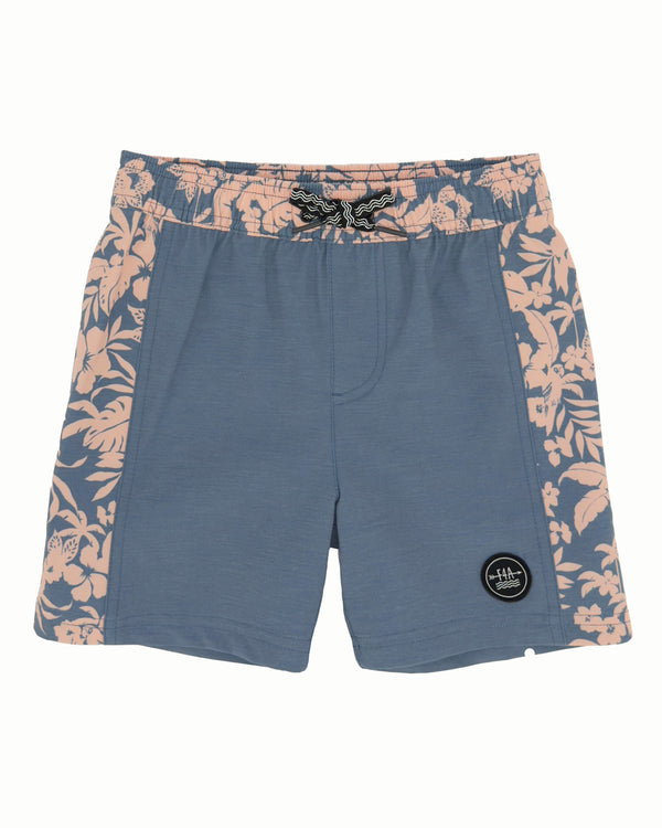 Classic Boardshort - Tropical Panel - Feather 4 Arrow