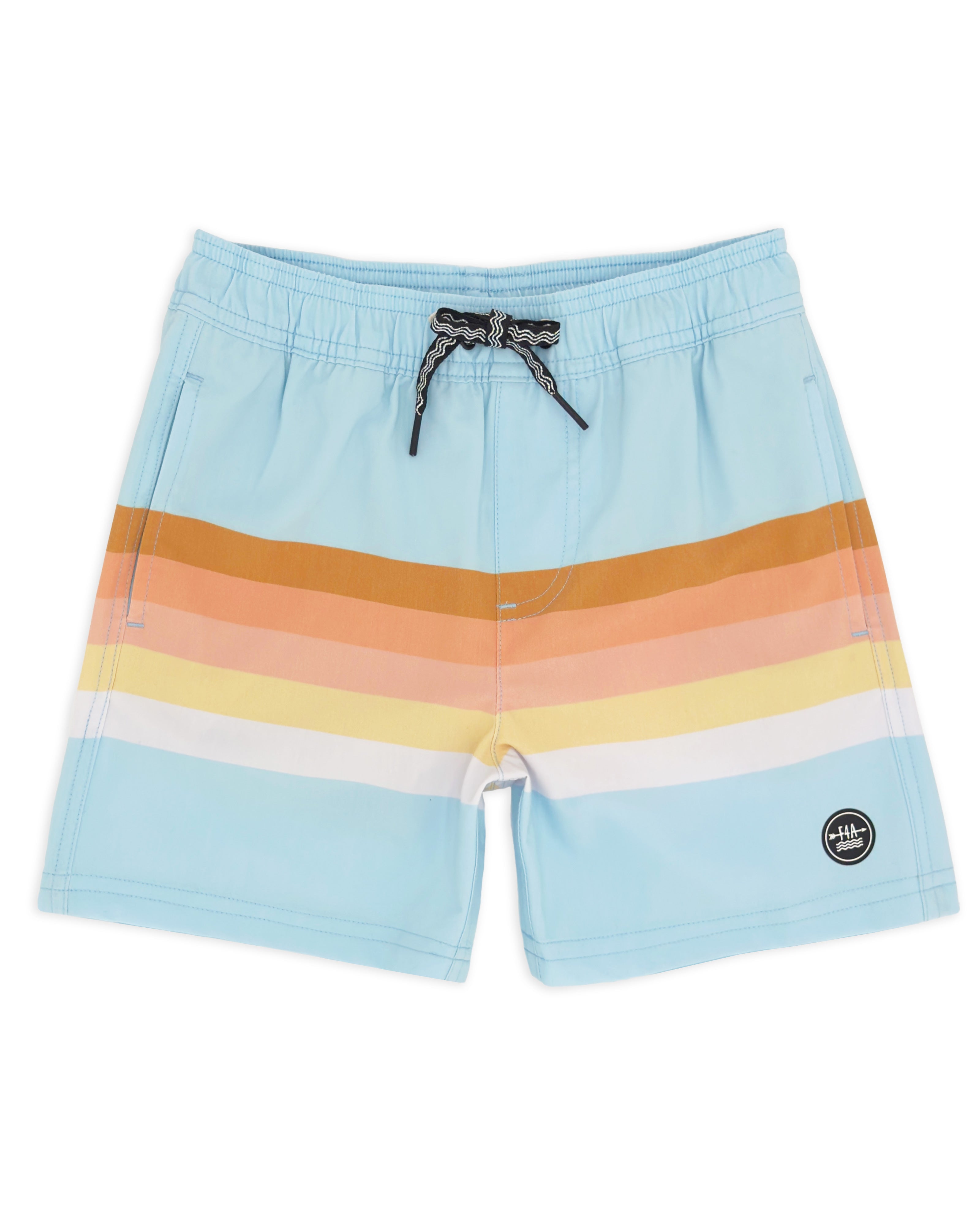 Boy's Volley Trunk - Vintage Stripe – Feather 4 Arrow