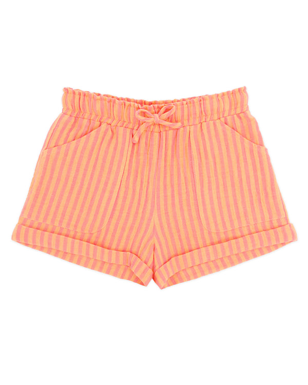 Salty Short - Papaya Stripe - Feather 4 Arrow