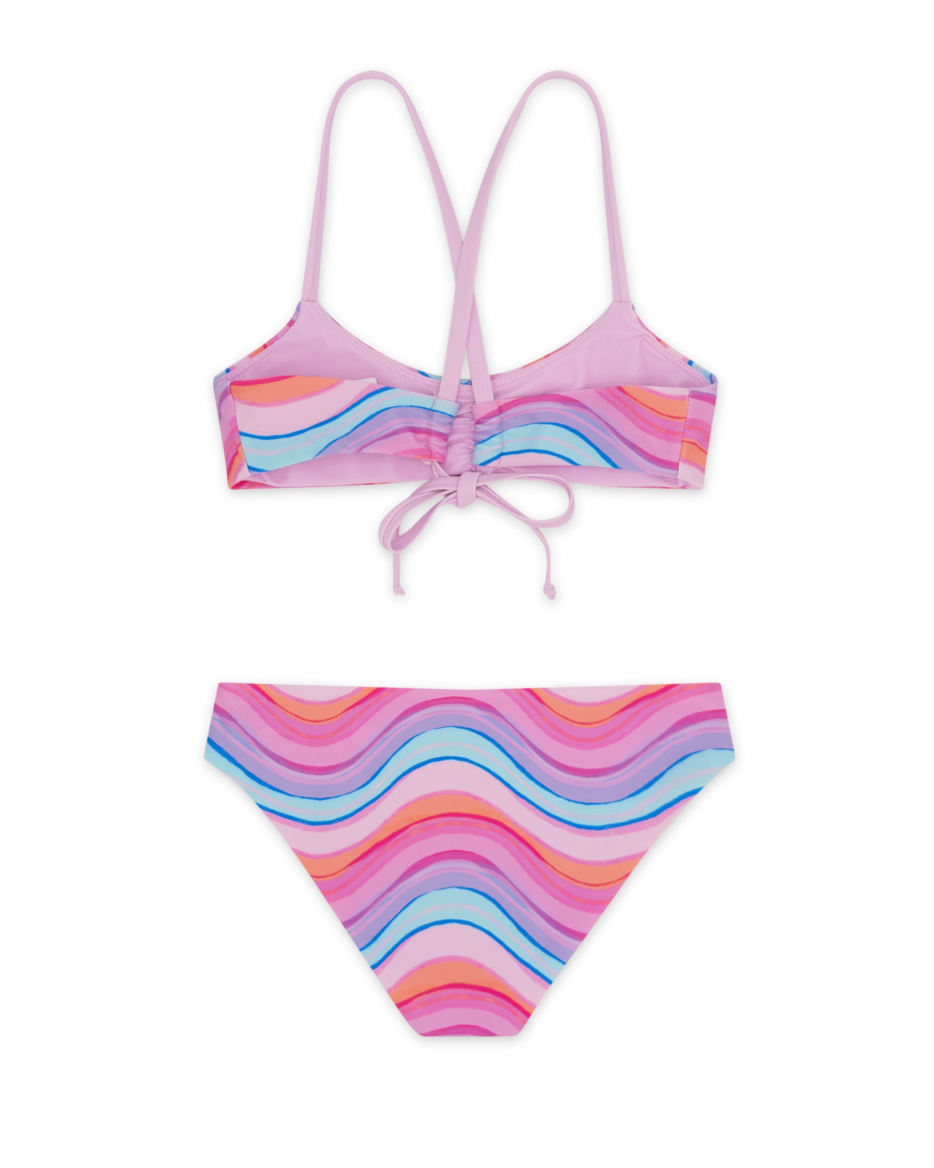 Girl's Sunshine Days Bikini - Sunset Swirl – Feather 4 Arrow