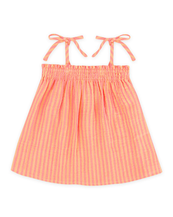Swing Tank - Papaya Stripe - Feather 4 Arrow
