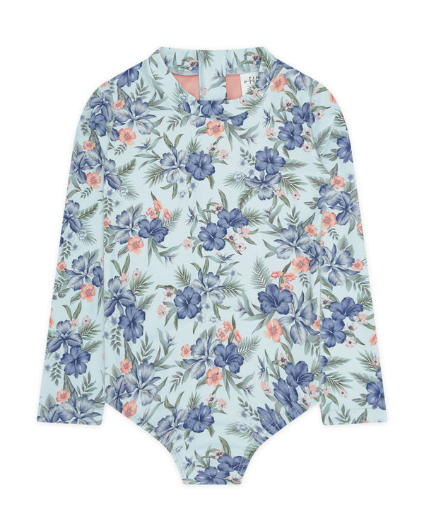 Wave Chaser One-Piece Rashguard  - Paradise - Feather 4 Arrow