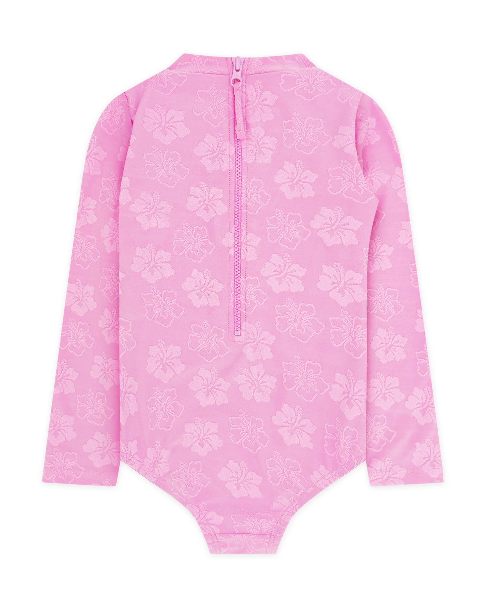Girl's Wave Chaser One-Piece Rashguard - Pop Pink – Feather 4 Arrow