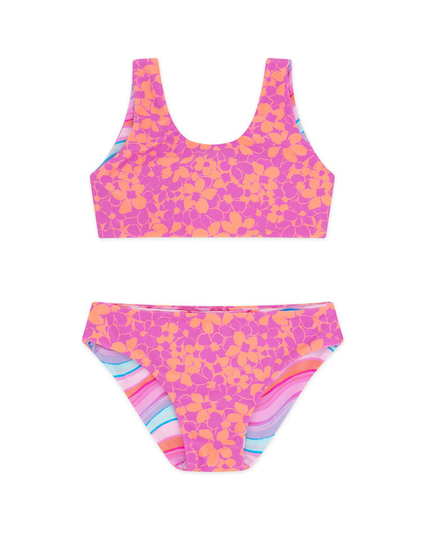 Island Hopper Bikini - Sunset Swirl - Feather 4 Arrow