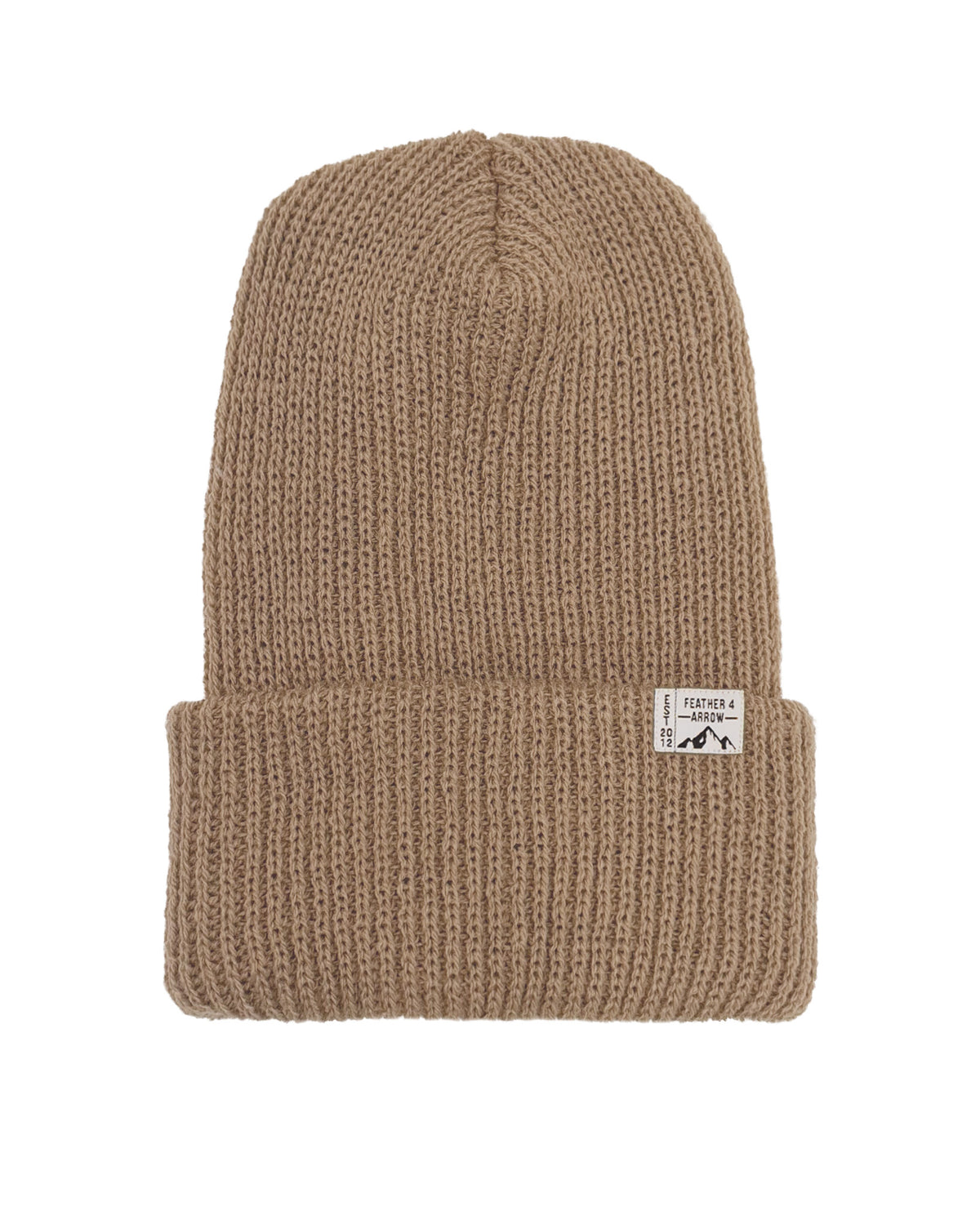Canyon Knit Beanie - Sand - Feather 4 Arrow