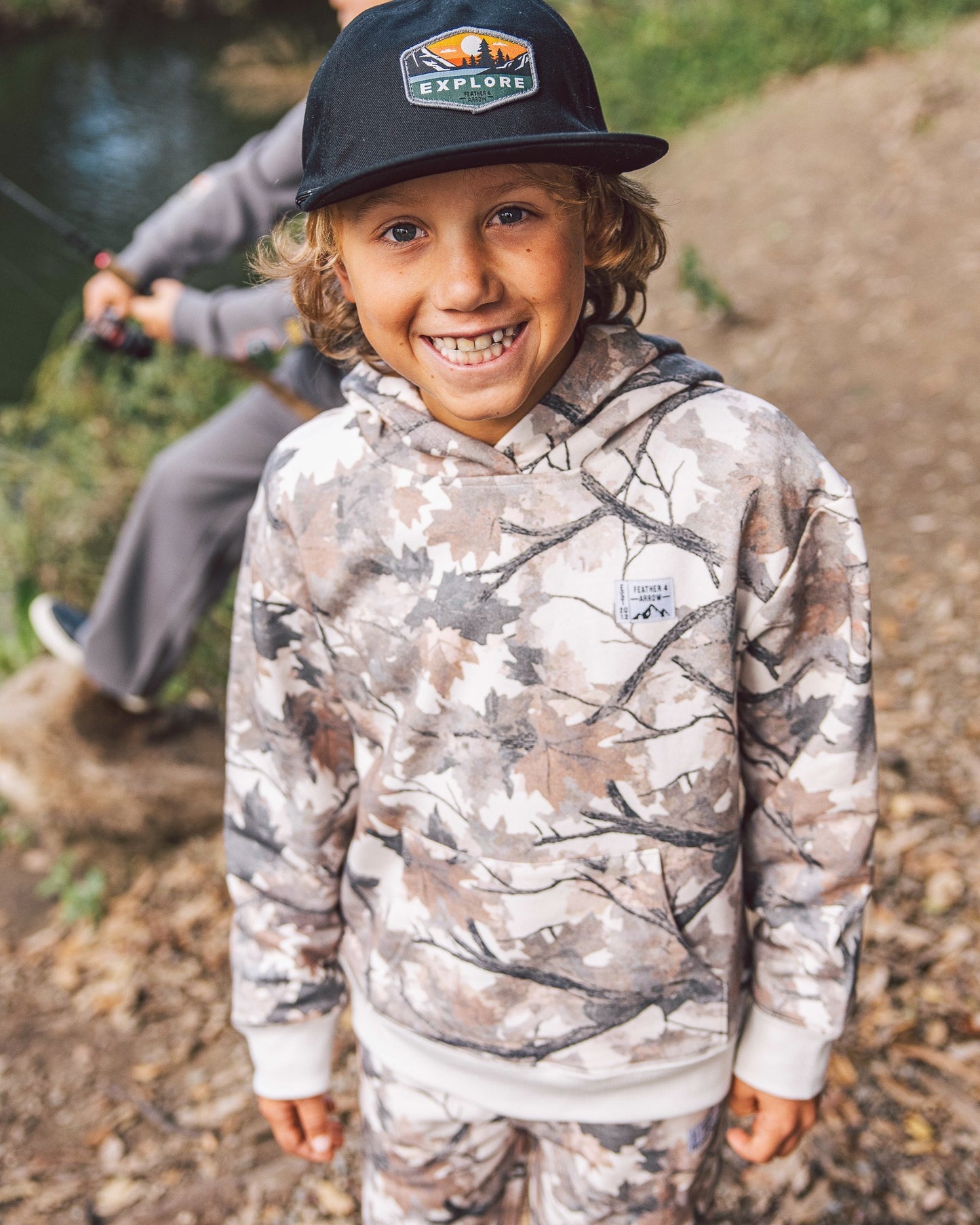 Hadley Camo Hoody - Camo Fleece - Feather 4 Arrow