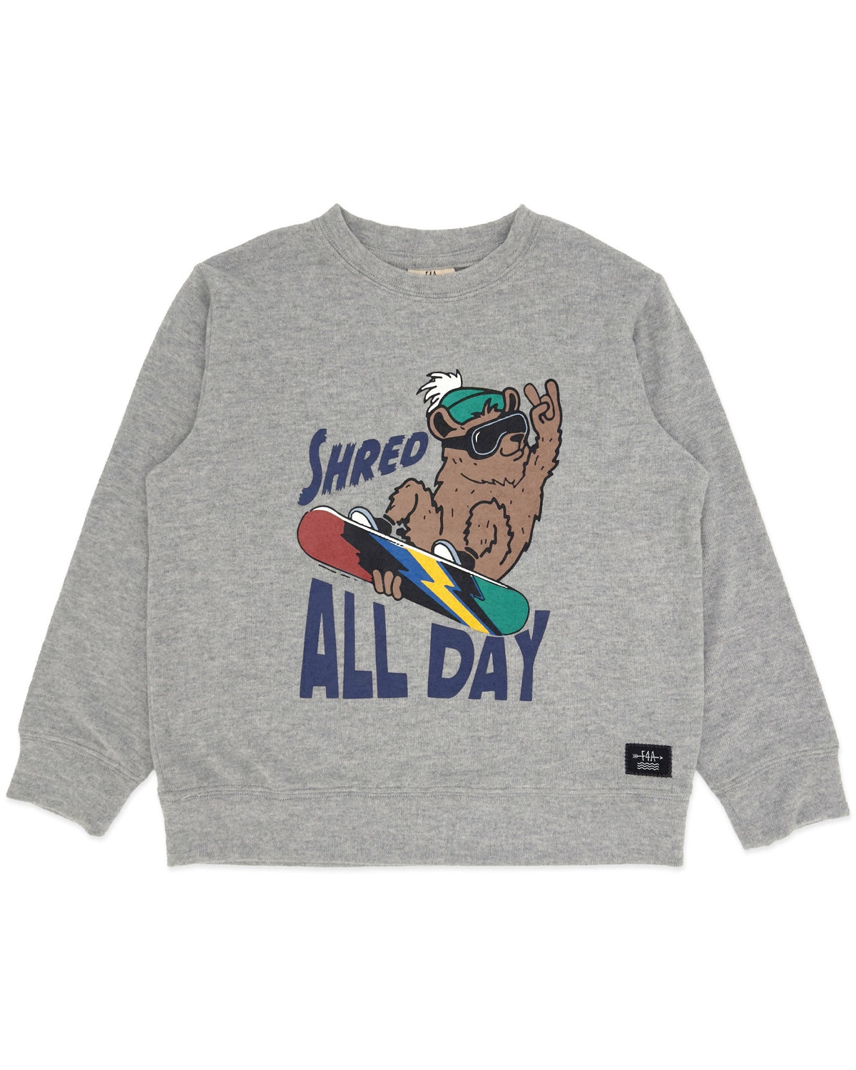Shred Hacci Pullover - Heather Grey - Feather 4 Arrow
