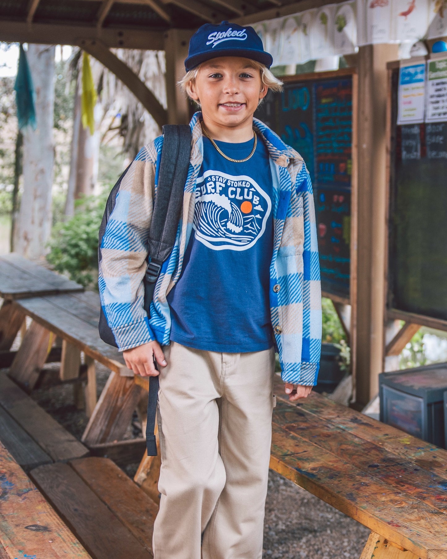 Alpine Cozy Shirt - Crown Blue Fleece - Feather 4 Arrow