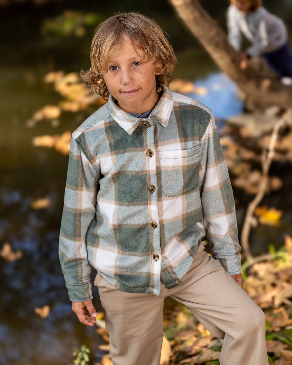 Alpine Cozy Shirt - Sage Fleece - Feather 4 Arrow