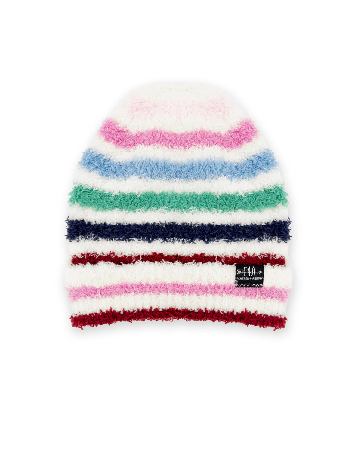 Tate Stripe Beanie - Multi Plush - Feather 4 Arrow