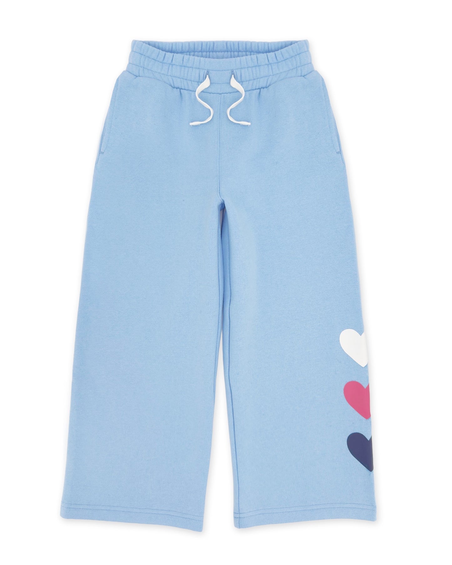 Heart Sweatpant - Blue Sky Fleece - Feather 4 Arrow