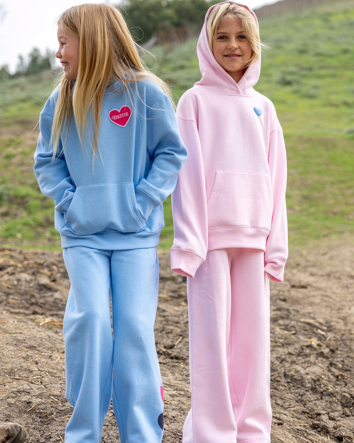 Cozy Sweatpant - Pink Marshmallow Fleece - Feather 4 Arrow