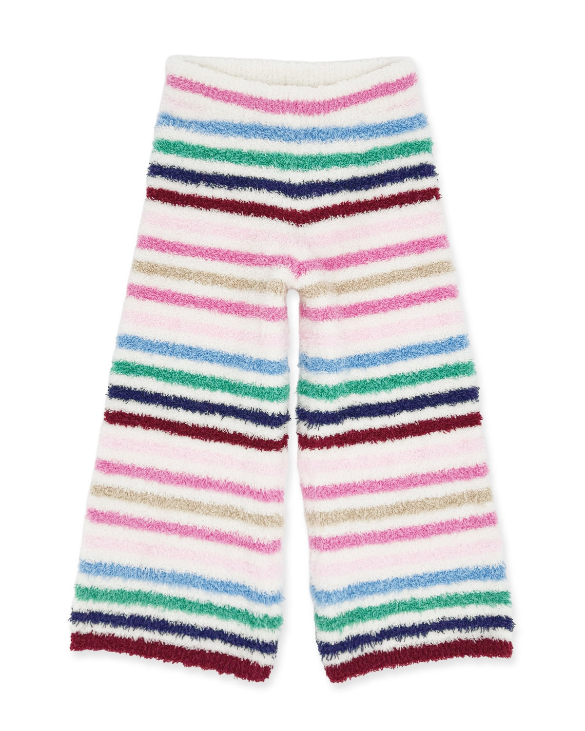 Coziest Stripe Pant - Multi Stripe Plush - Feather 4 Arrow