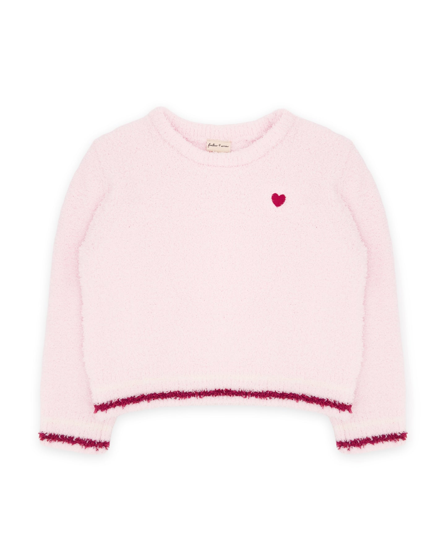 Dreamer Sweater - Pink Marshmallow Plush - Feather 4 Arrow