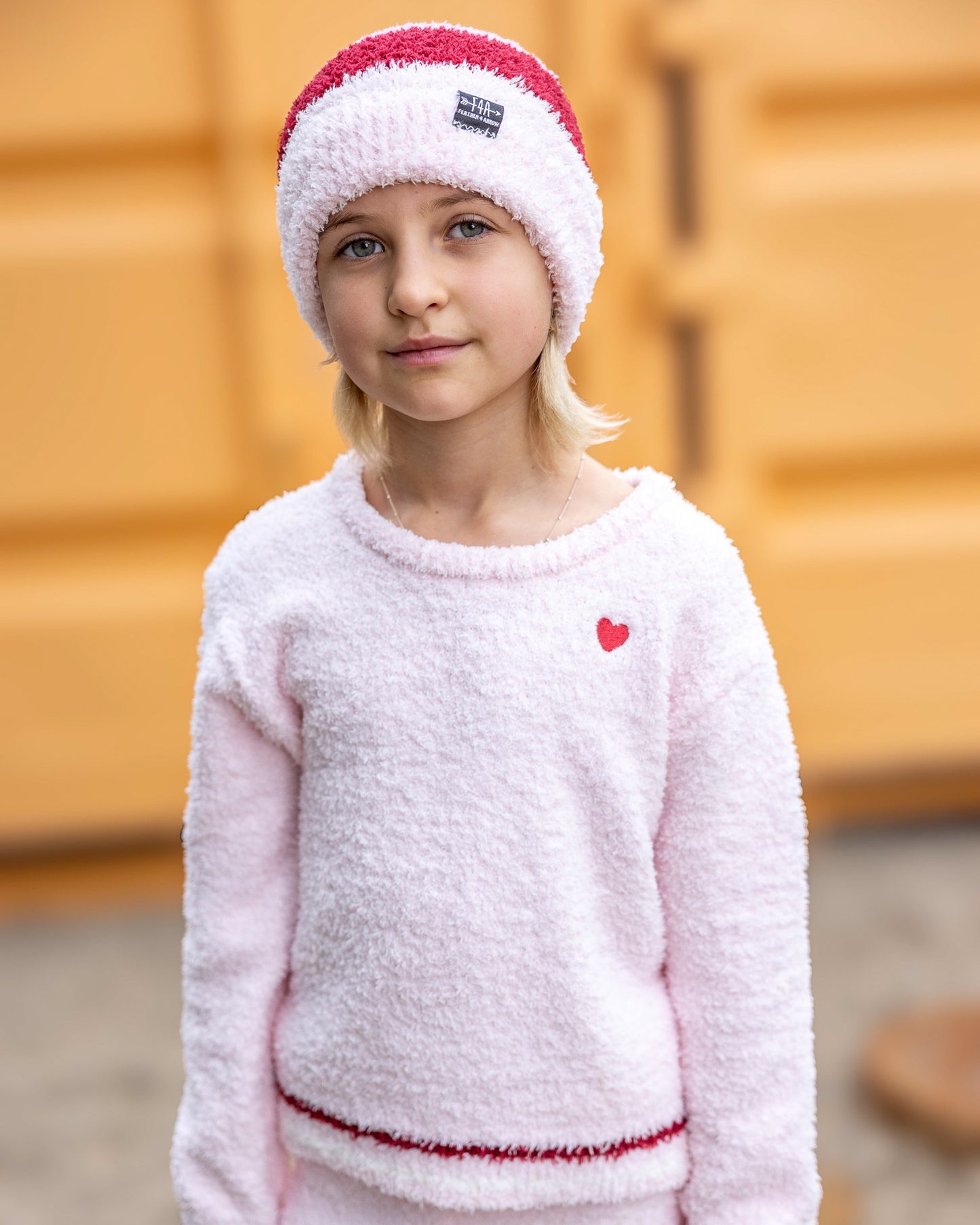 Dreamer Sweater - Pink Marshmallow Plush - Feather 4 Arrow