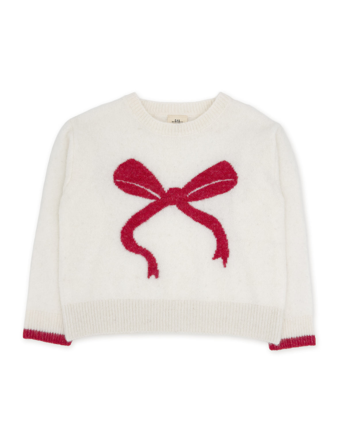 Camille Bow Sweater - Ivory - Feather 4 Arrow