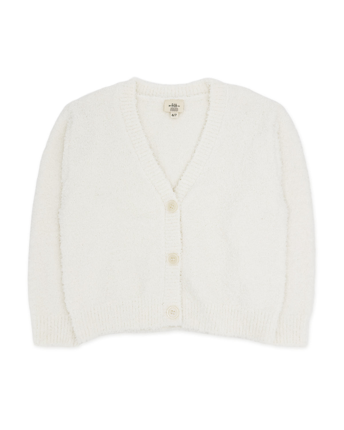 Willow Cardigan - Ivory Plush - Feather 4 Arrow