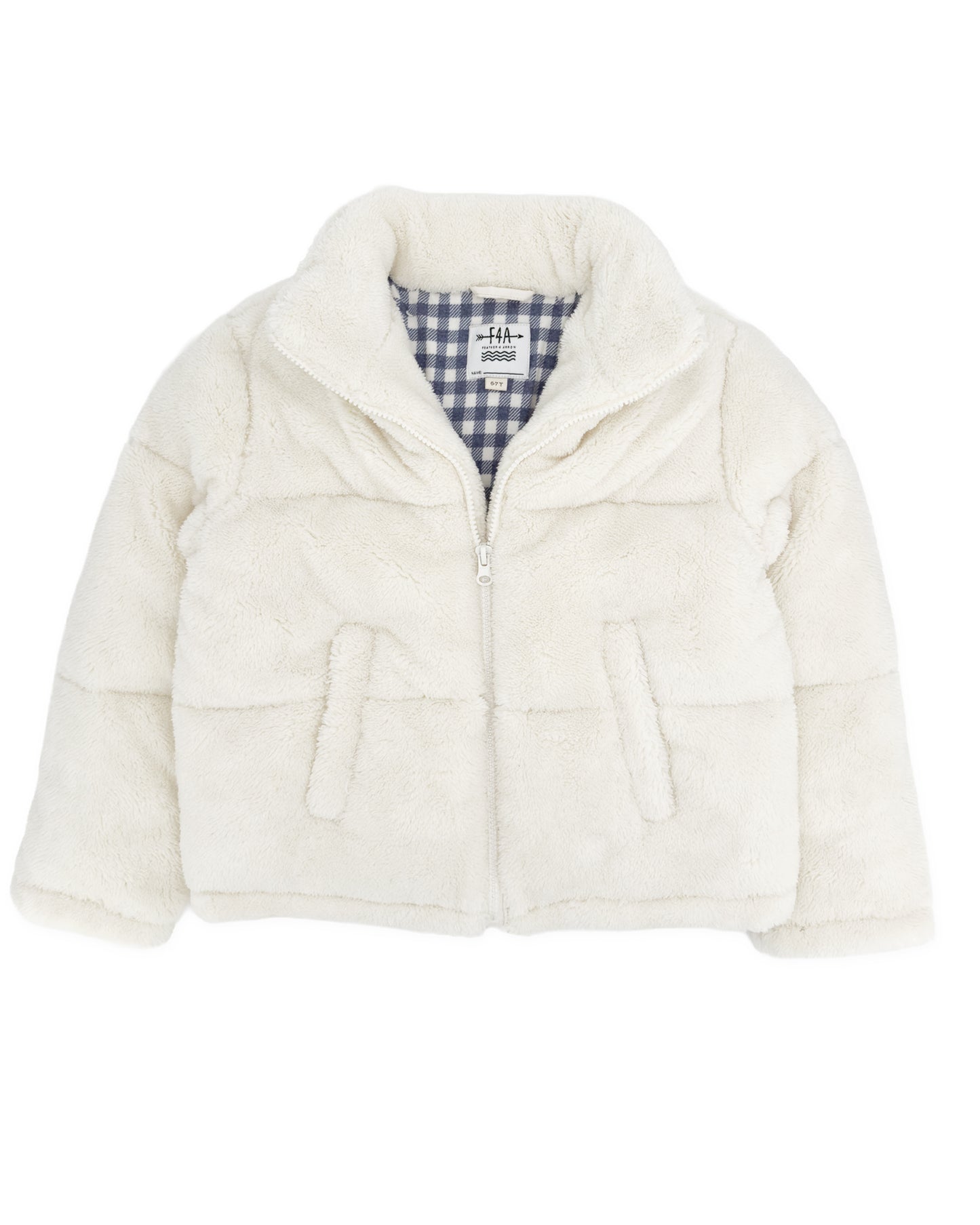 Aspen Sherpa Jacket - Ivory - Feather 4 Arrow