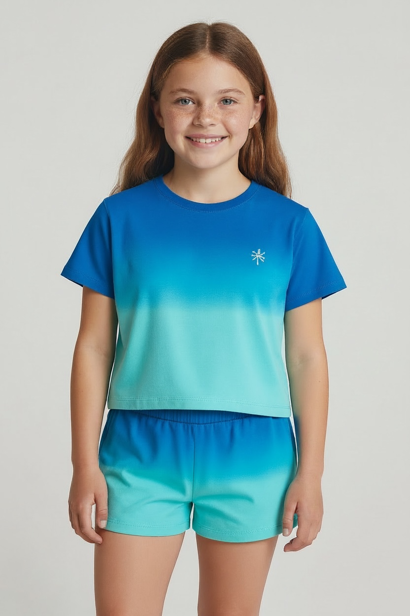 Boxy Tee - Blue Jay - Feather 4 Arrow