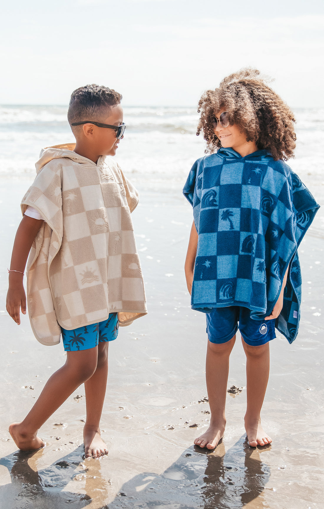 Feather 4 Arrow Finn Romper - Wave Check main image 1