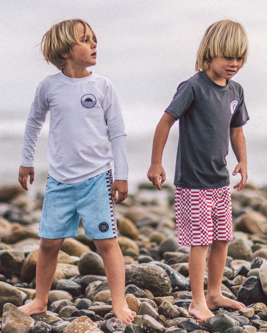Bailey Boys Rashguard White