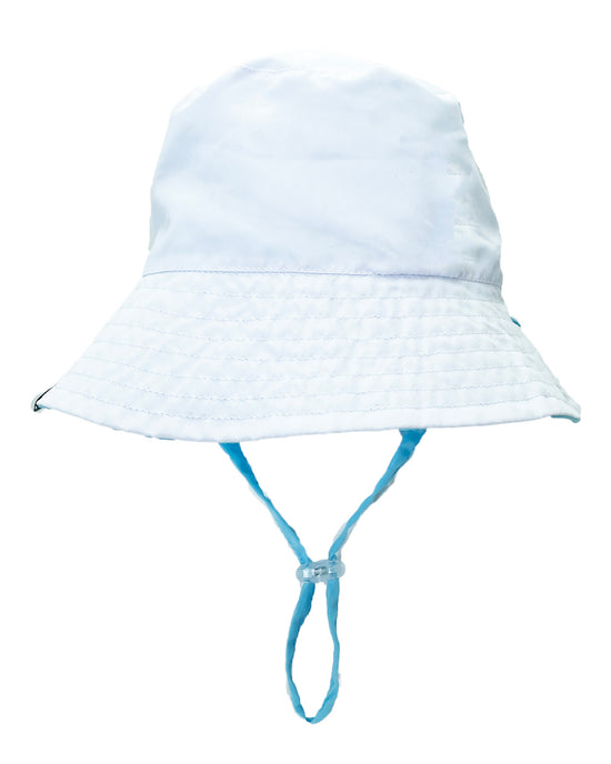 Suns Out Reversible Crystal Blue Bucket Hat