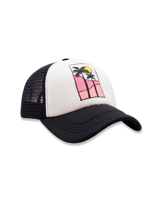 Load image into Gallery viewer, Palm Sunset Trucker Hat
