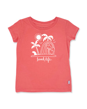 
                
                    Load image into Gallery viewer, Beach Life Everyday Tee
                
            